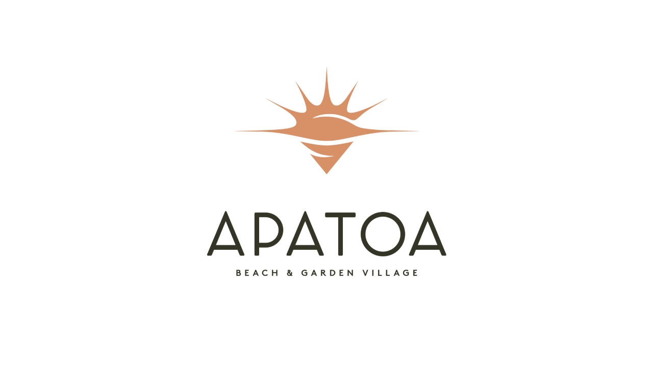 Logo d'Apatoa Beach & Garden Village, établissement hôtelier partenaire situé à Raiatea en Polynésie française