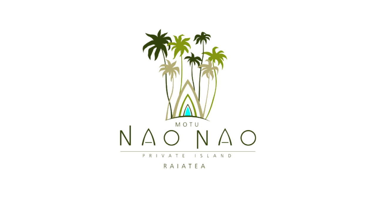 Logo de Motu Nao Nao, île privée de luxe située à Raiatea, établissement partenaire